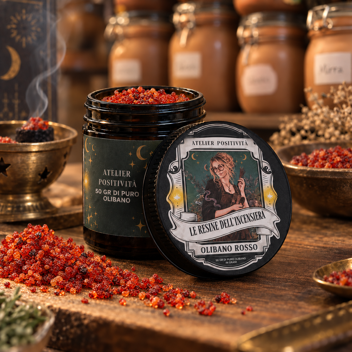 Le resine dell'incensiera - Olibano rosso 50g