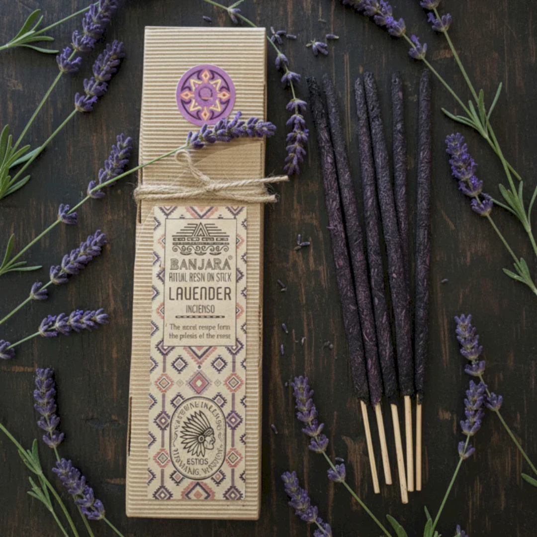 Resina del silenzio: incenso alla lavanda