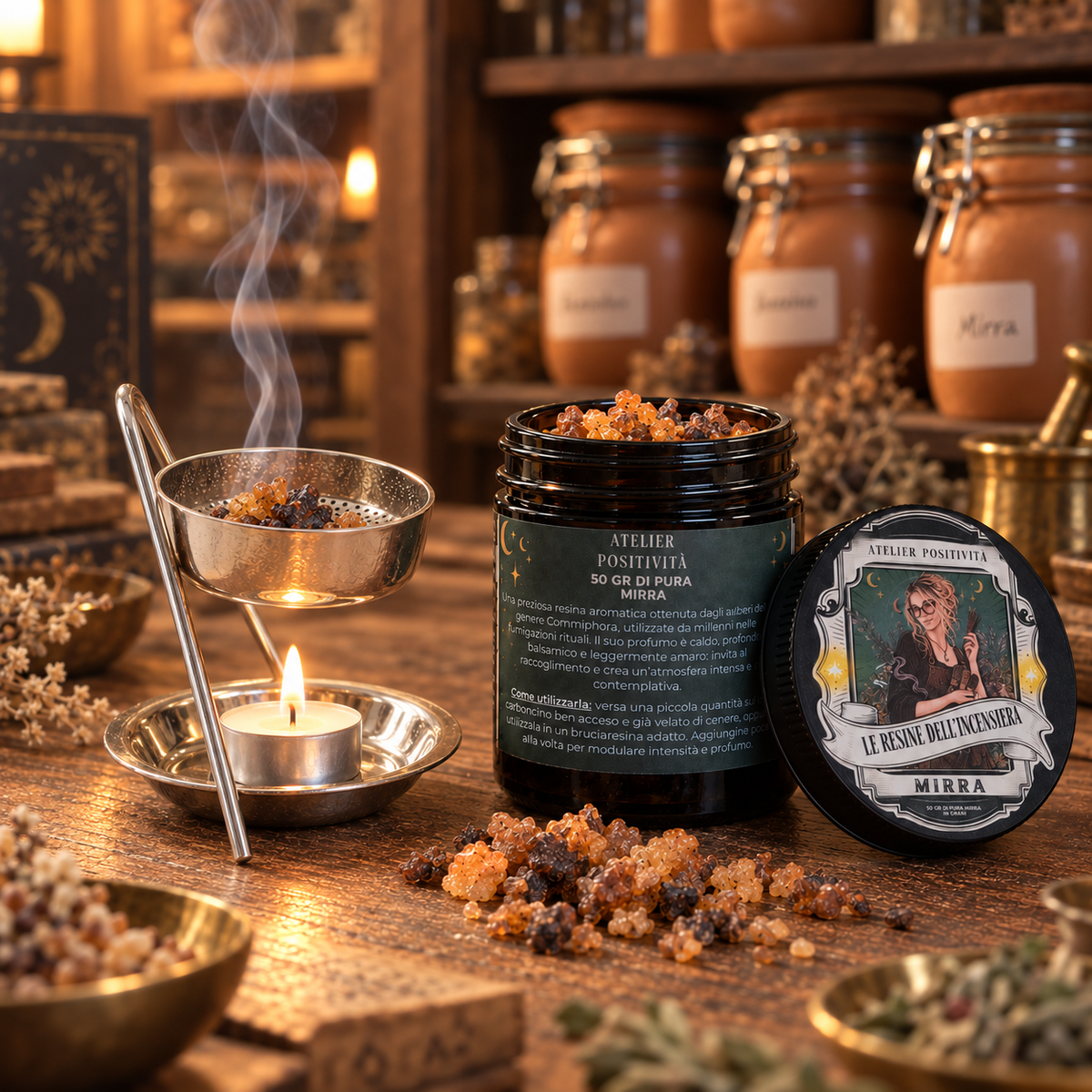 Bruciatore per resine - Delicatezza e magia