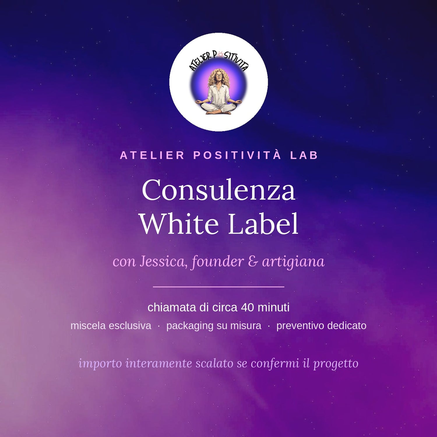 Consulenza White Label con Jessica · 40 minuti