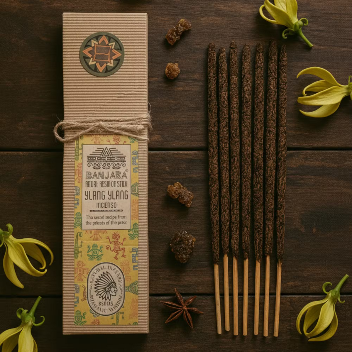 Resina del desiderio: incenso allo Ylang Ylang