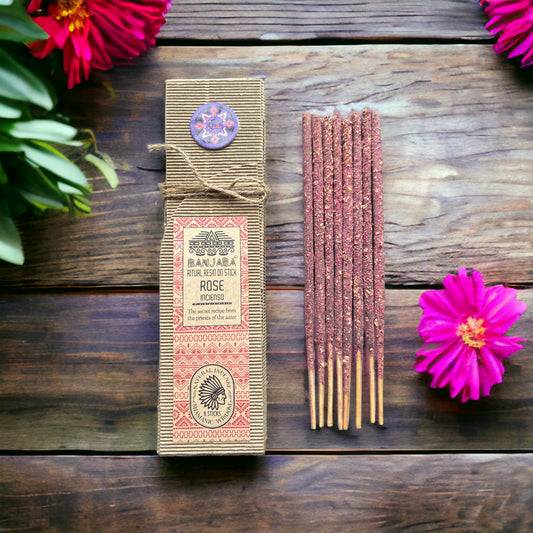 Resina incantatrice : incenso alla rosa