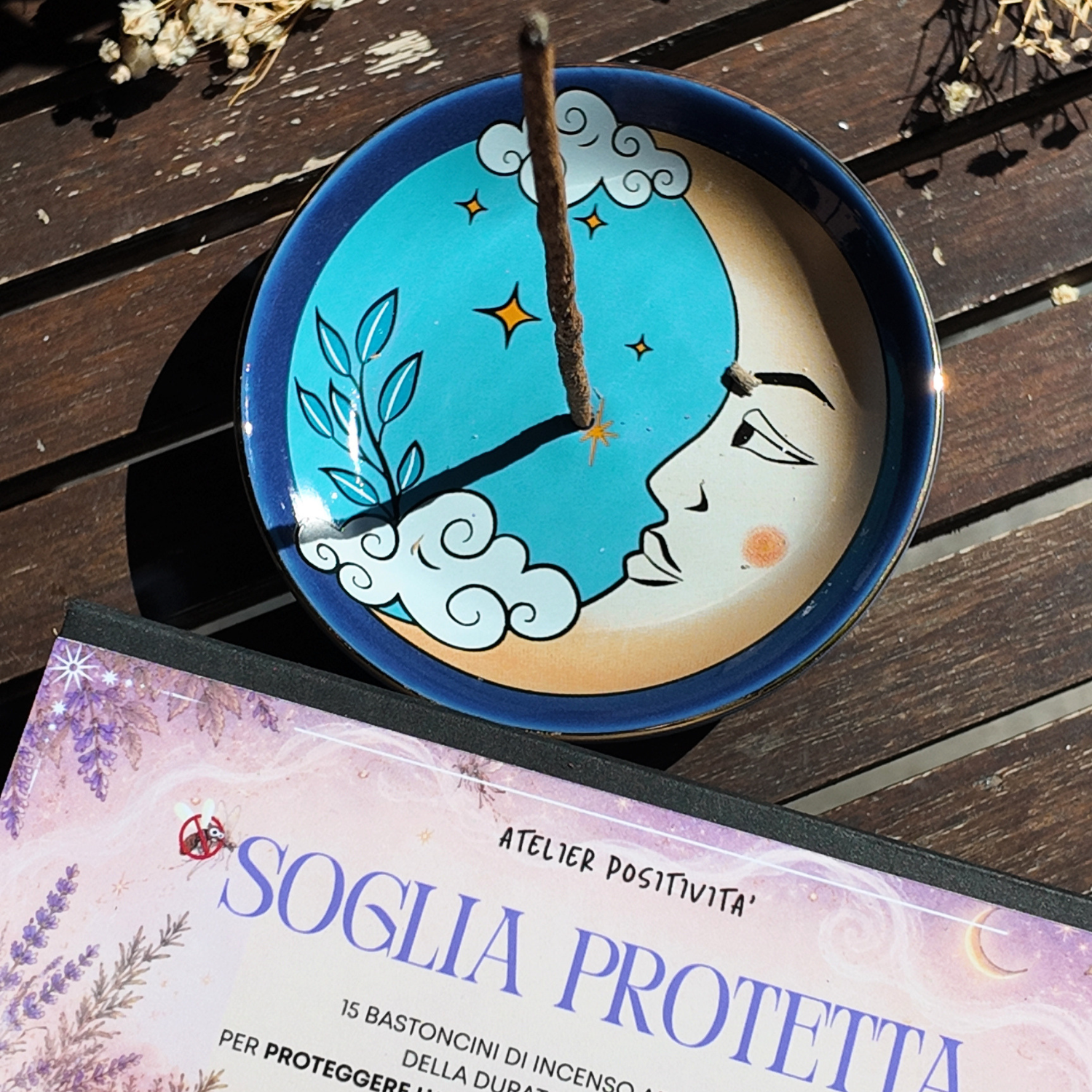 Soglia protetta - Incensi botanici antizanzare
