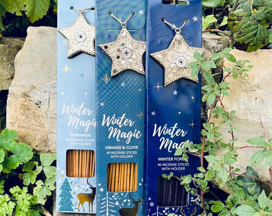 Magico Natale : incensi natalizi con portaincenso